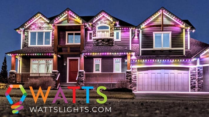 Watts all season led exterior Christmas and holiday lighting